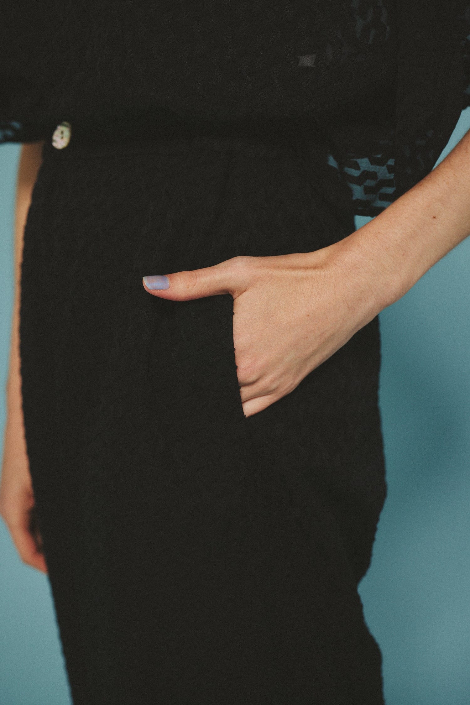 Tuck easy pants BLK 38