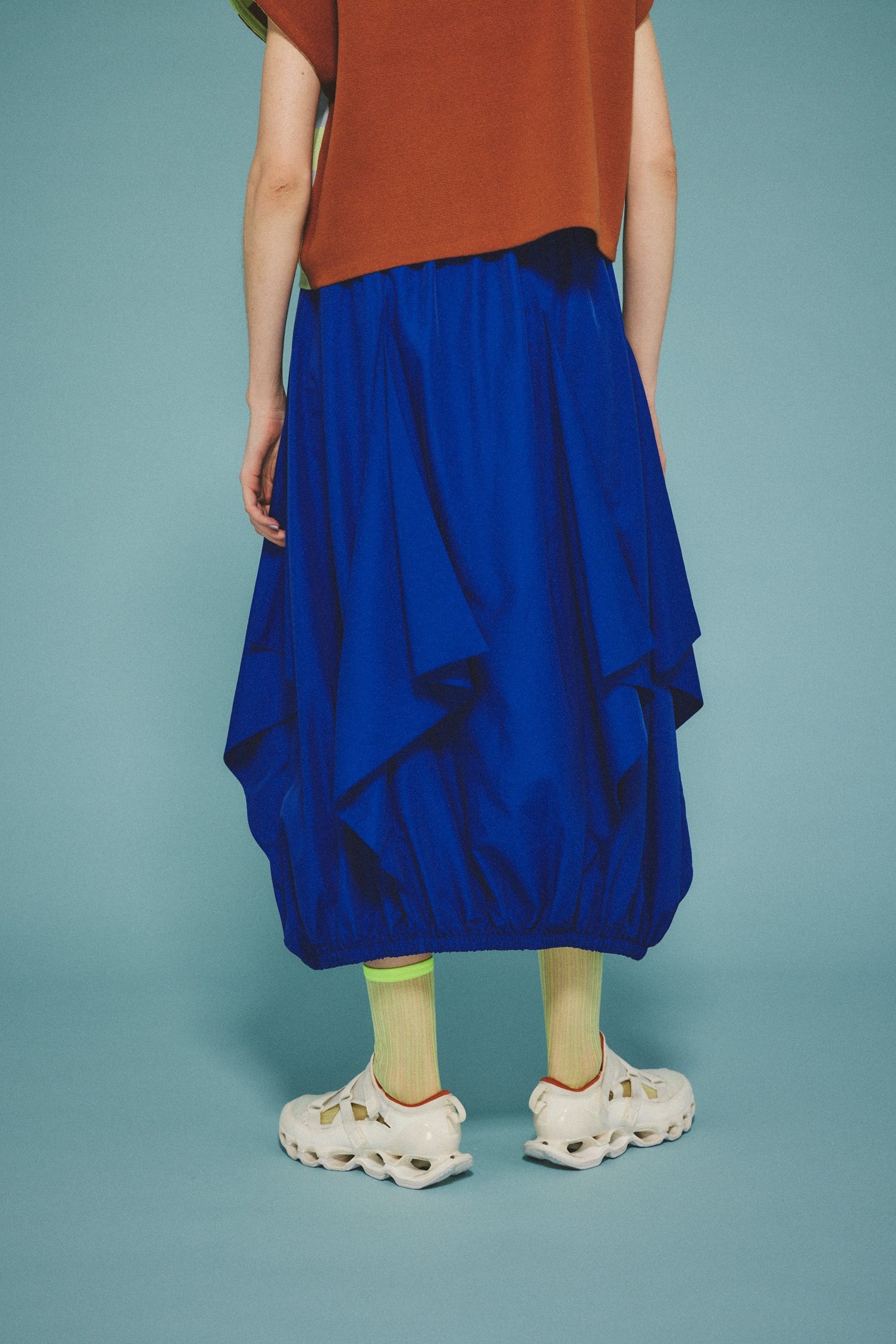 Triangle skirt BLU FREE