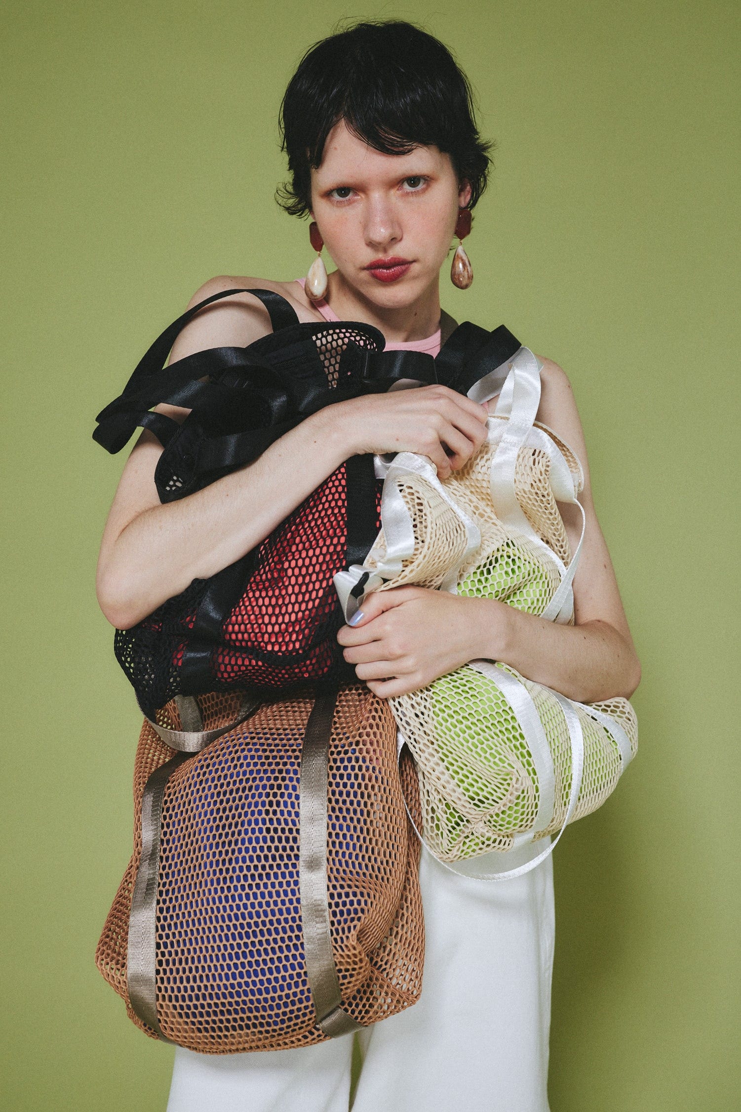 Mesh bag BLK FREE