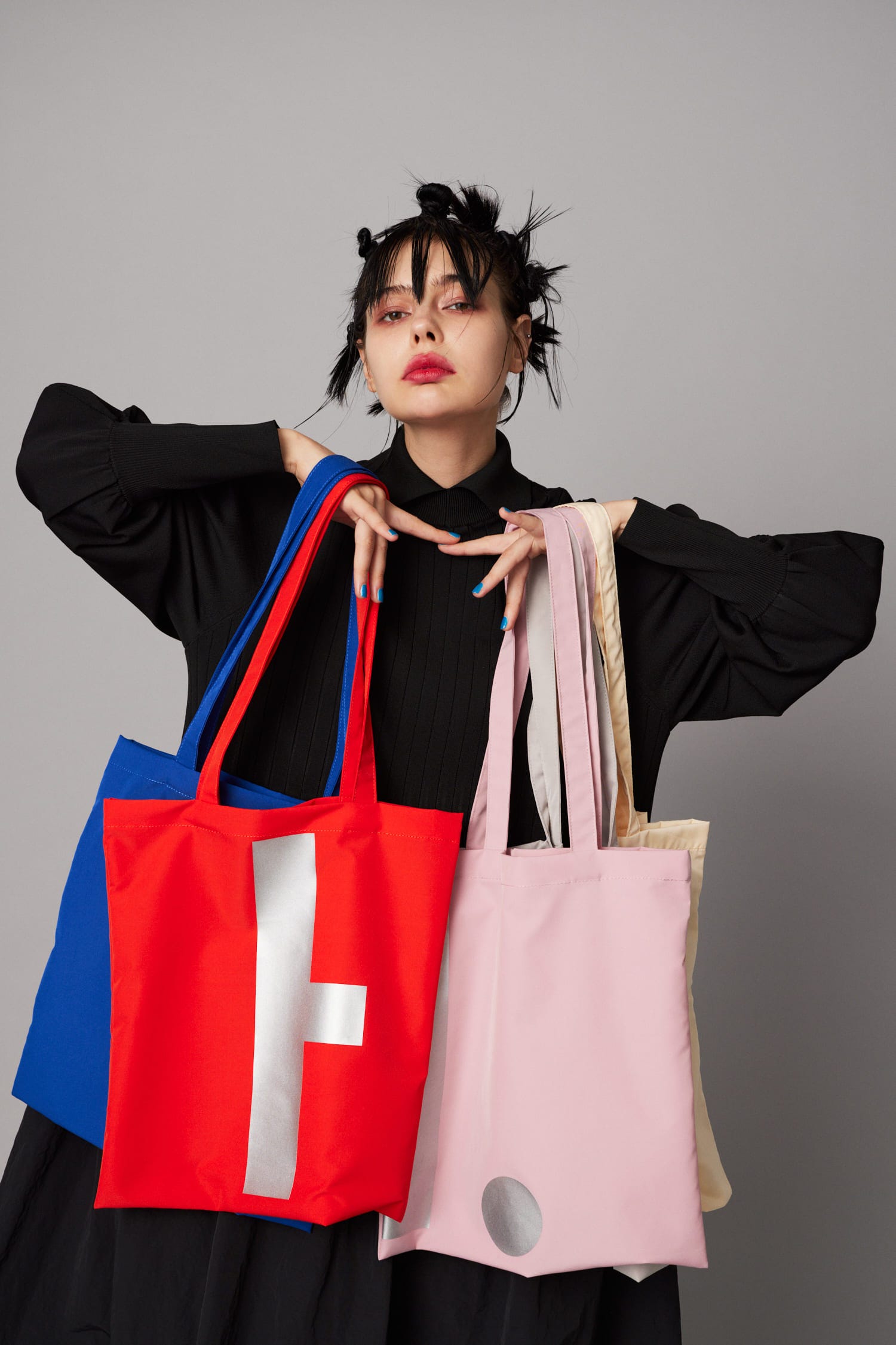 HeRIN.CYE | H logo tote bag (すべて ) |SHEL'TTER WEBSTORE