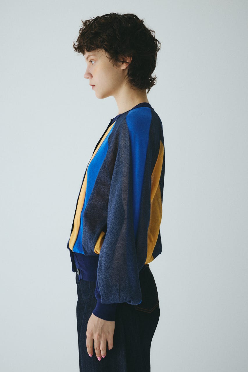 カーディガン Sukashi round cardigan　　スカシラウンドカーディガン レディース HeRIN.CYE | Sukashi round cardigan (カーディガン ) |SHEL