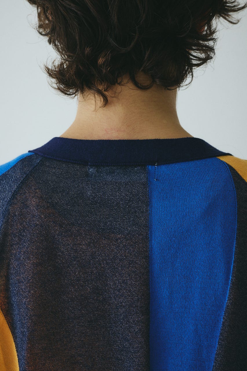 HeRIN.CYE | Sukashi round cardigan (カーディガン ) |SHEL