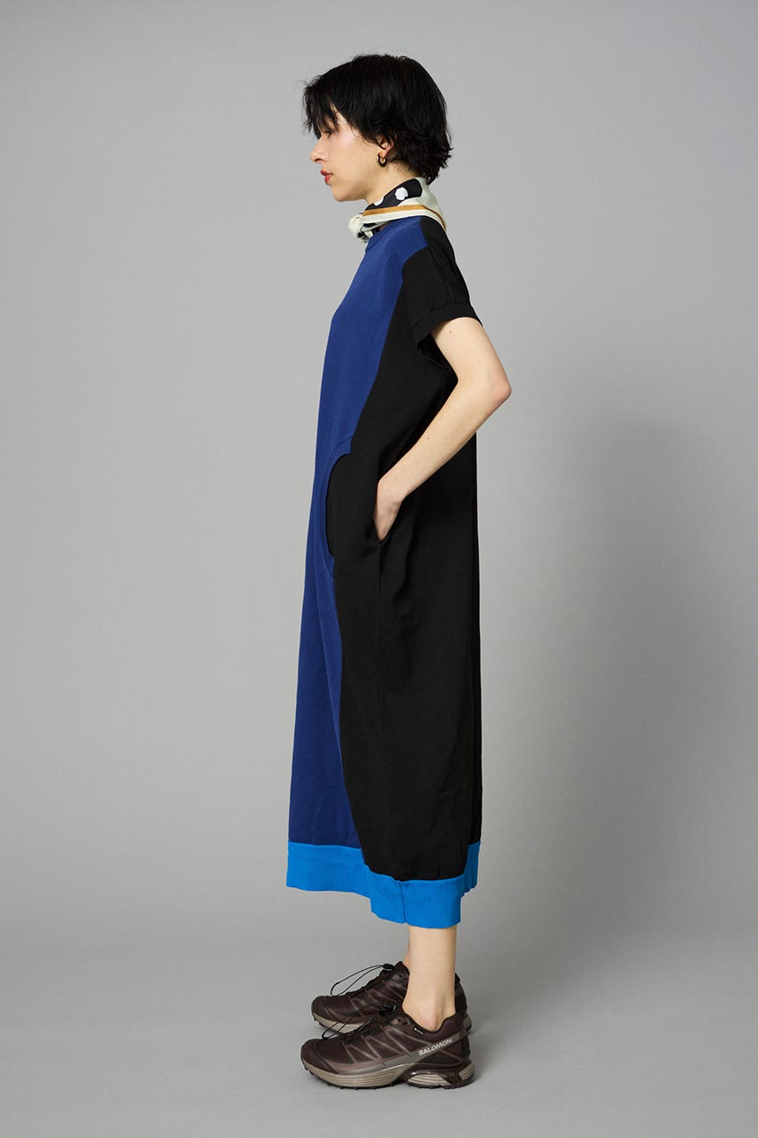 Attachmment knit one piece NVY FREE