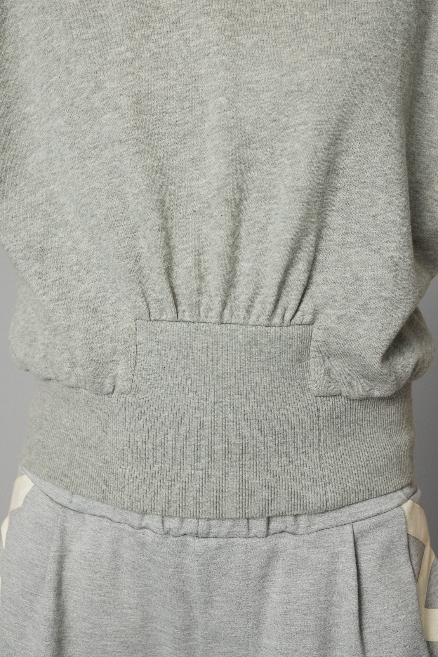 Box cut vest GRY FREE