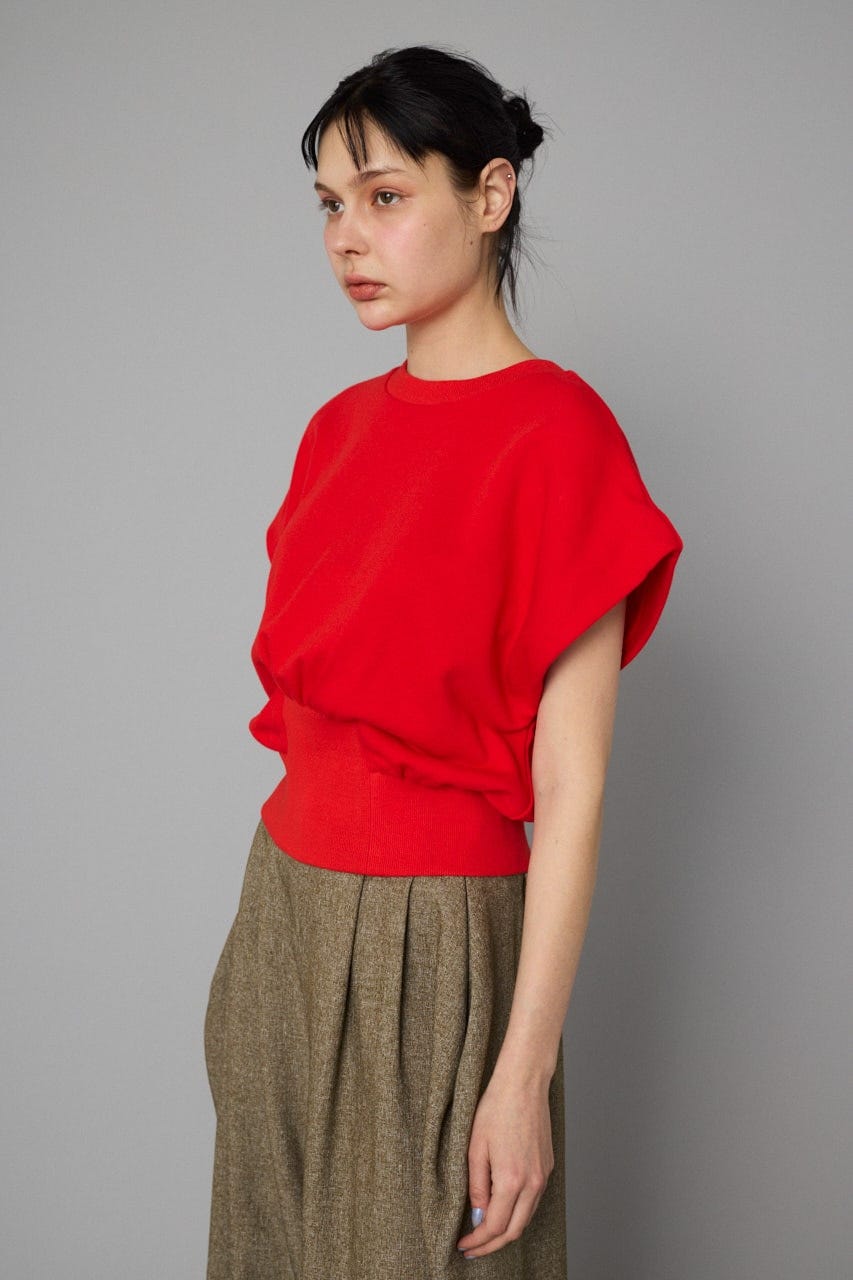 Box cut vest RED FREE