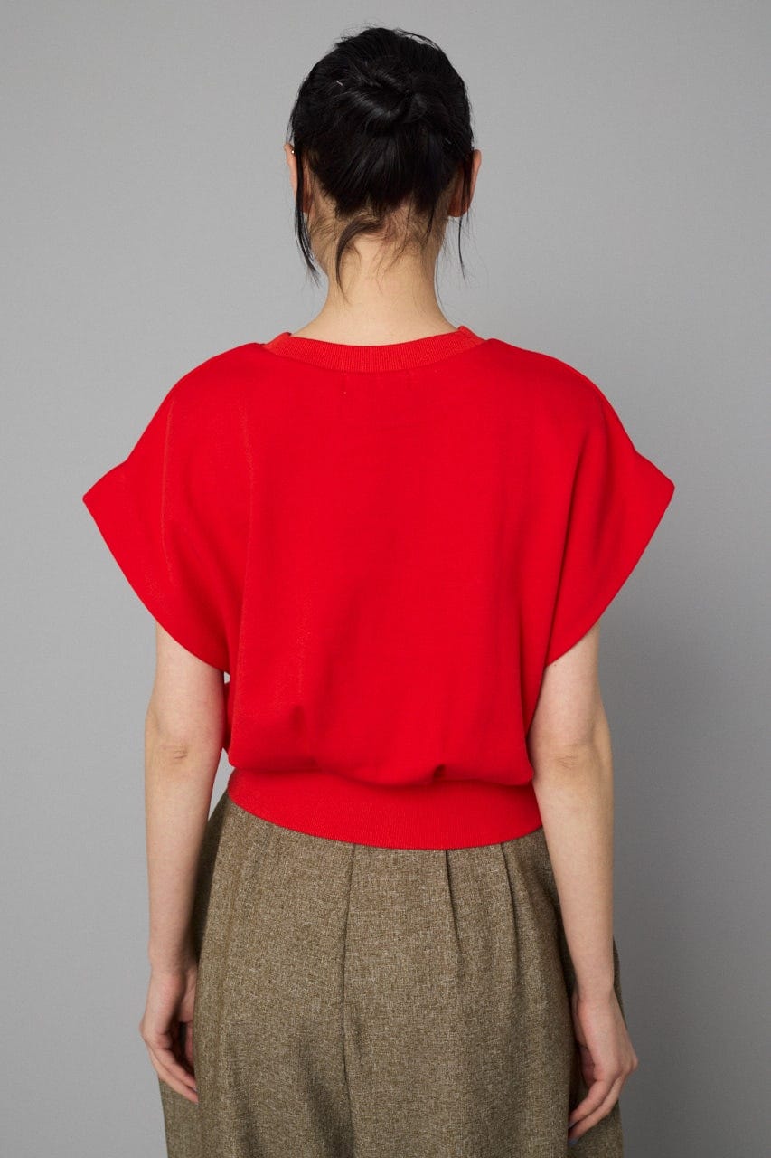 Box cut vest RED FREE