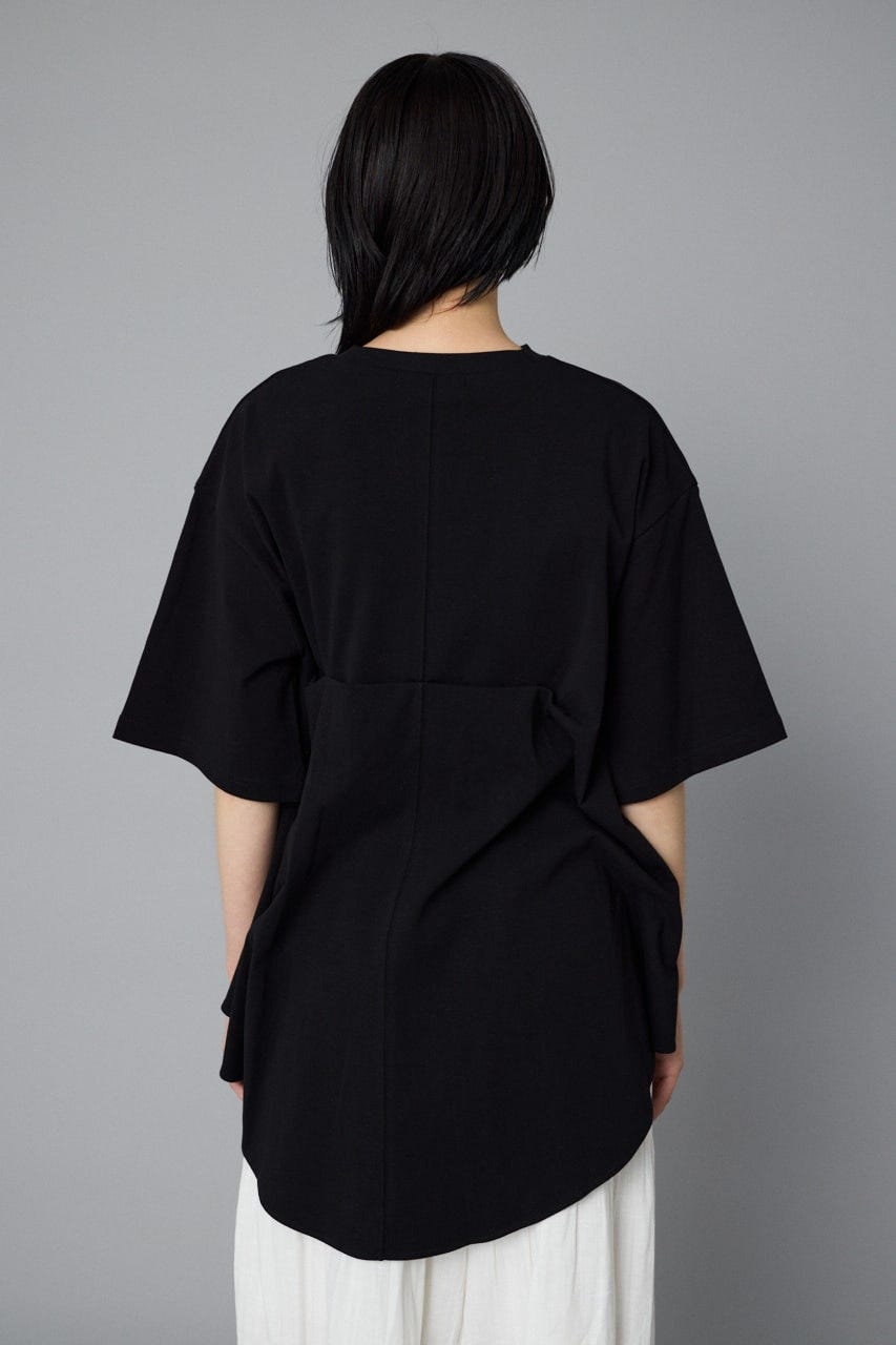 Over size cut tops BLK FREE