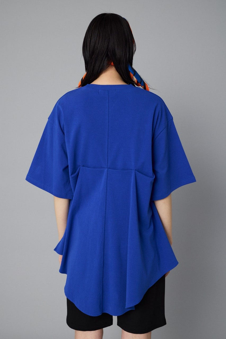 Over size cut tops BLU FREE