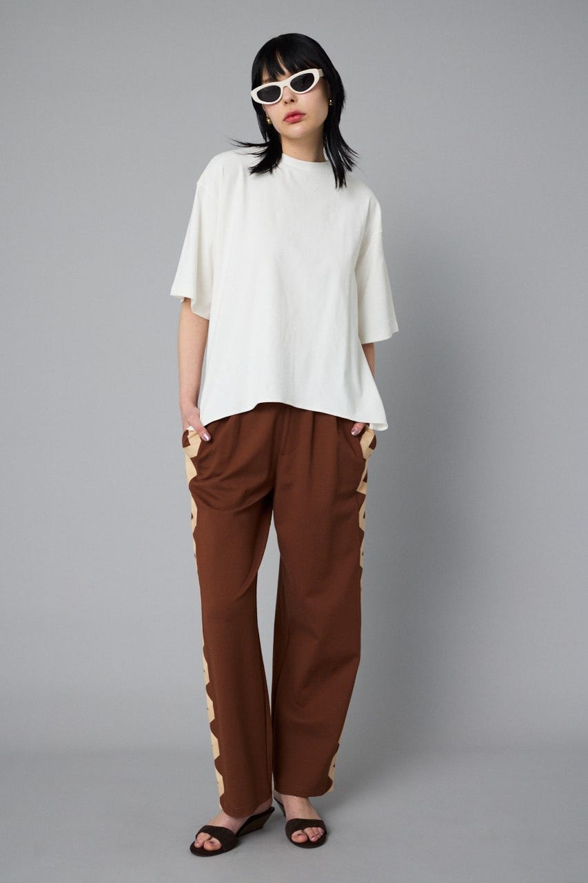 Over size cut tops WHT FREE