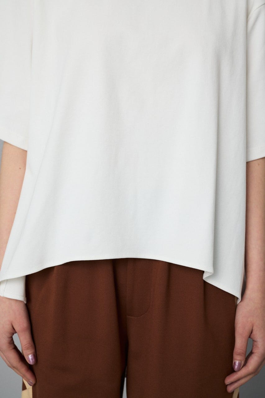 Over size cut tops WHT FREE