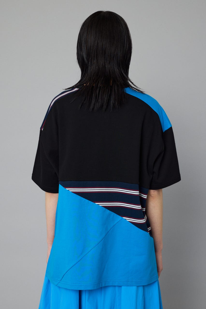 HeRIN.CYE | Switching cut tops (Tシャツ・カットソー(半袖