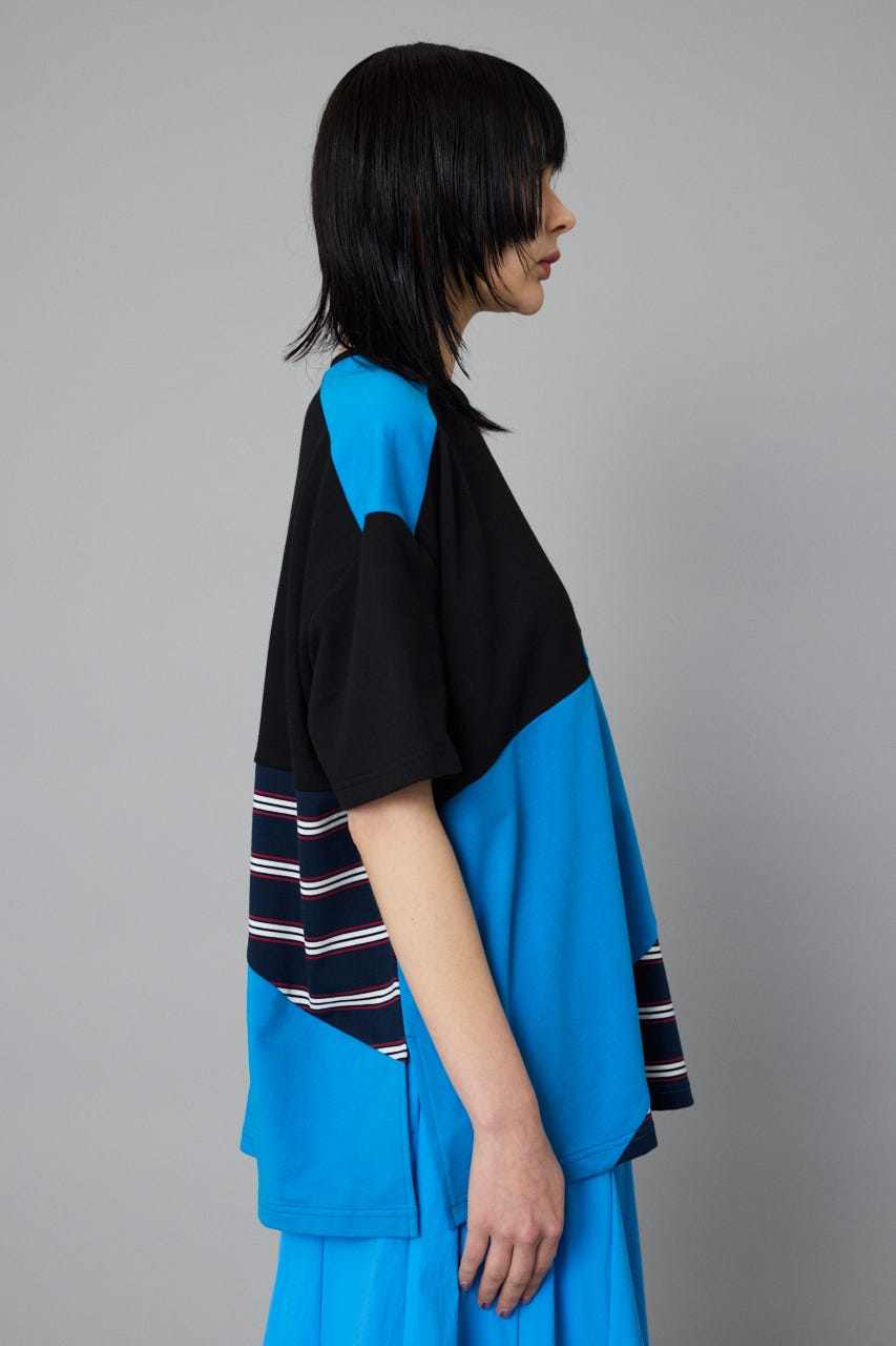 トップス WIRED X-girl ニット セーター NUMBERING JACQUARD ZIP UP KNIT TOP