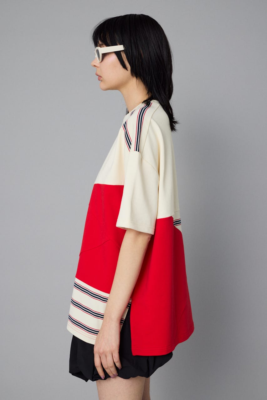HeRIN.CYE | Switching cut tops (Tシャツ・カットソー(半袖