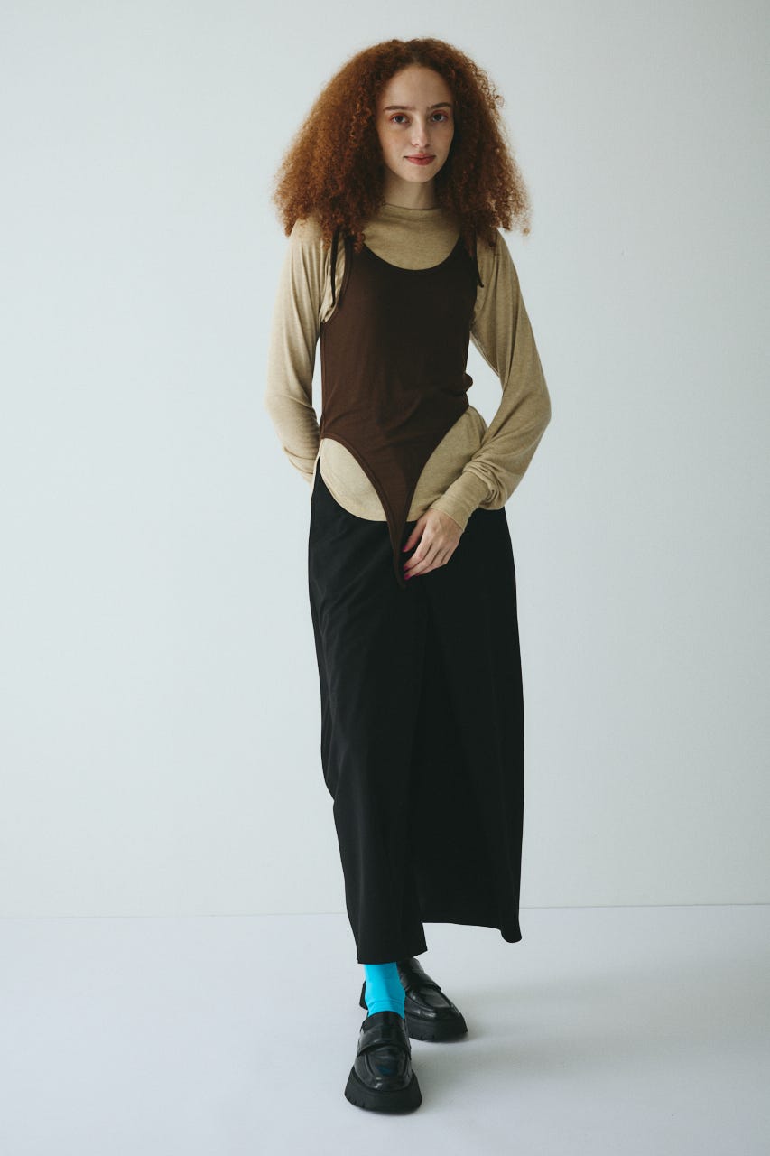 HeRIN.CYE | Sheer layreard cut tops (Tシャツ・カットソー