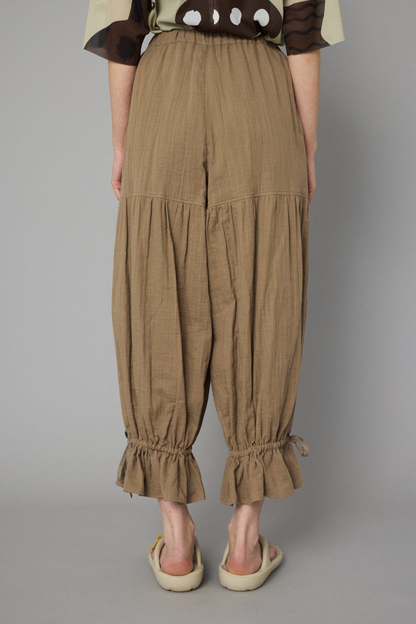 Double gauze pants BEG 36