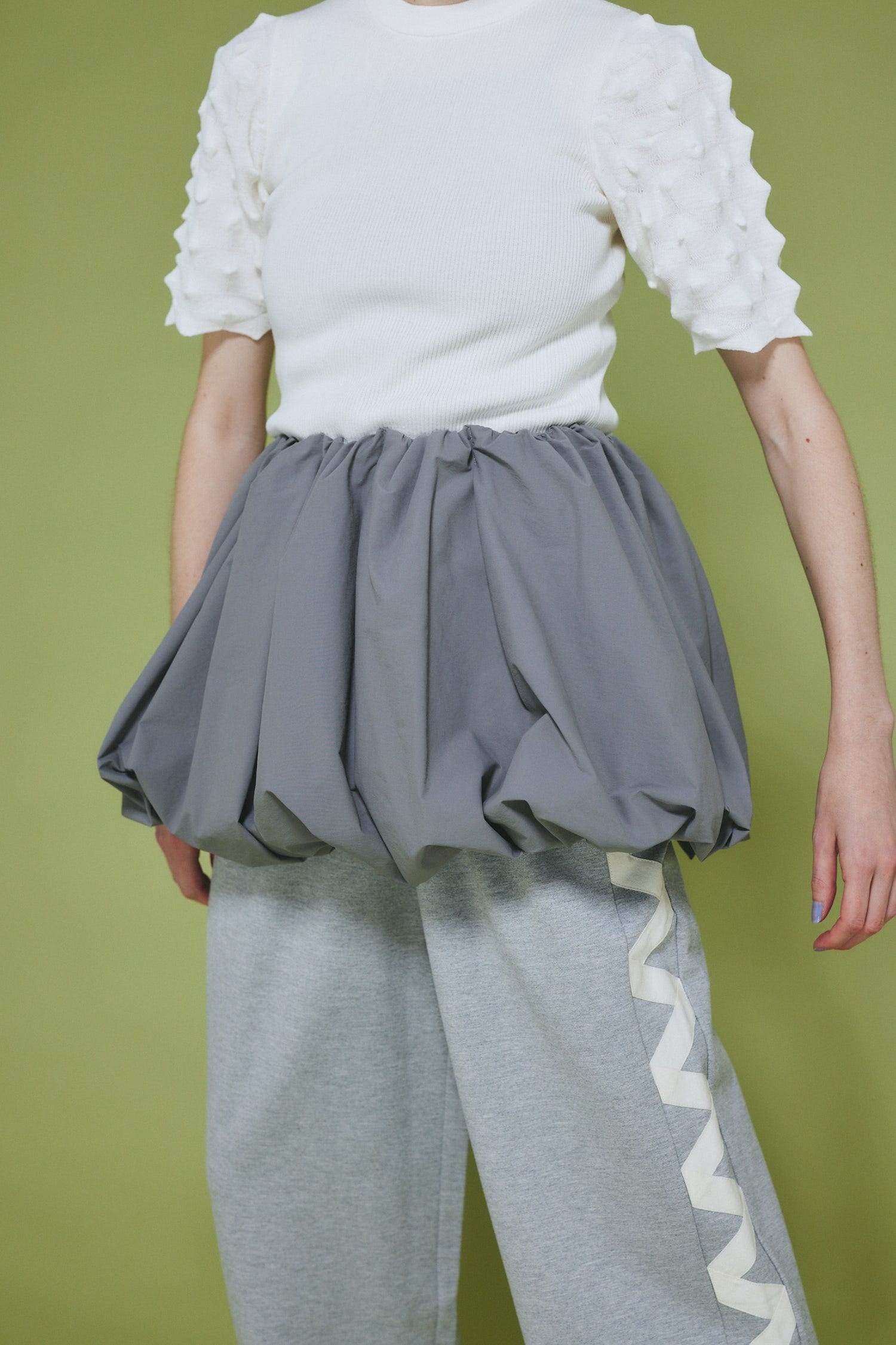 Many way balloon skirt GRY FREE
