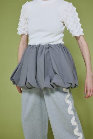 Many way balloon skirt