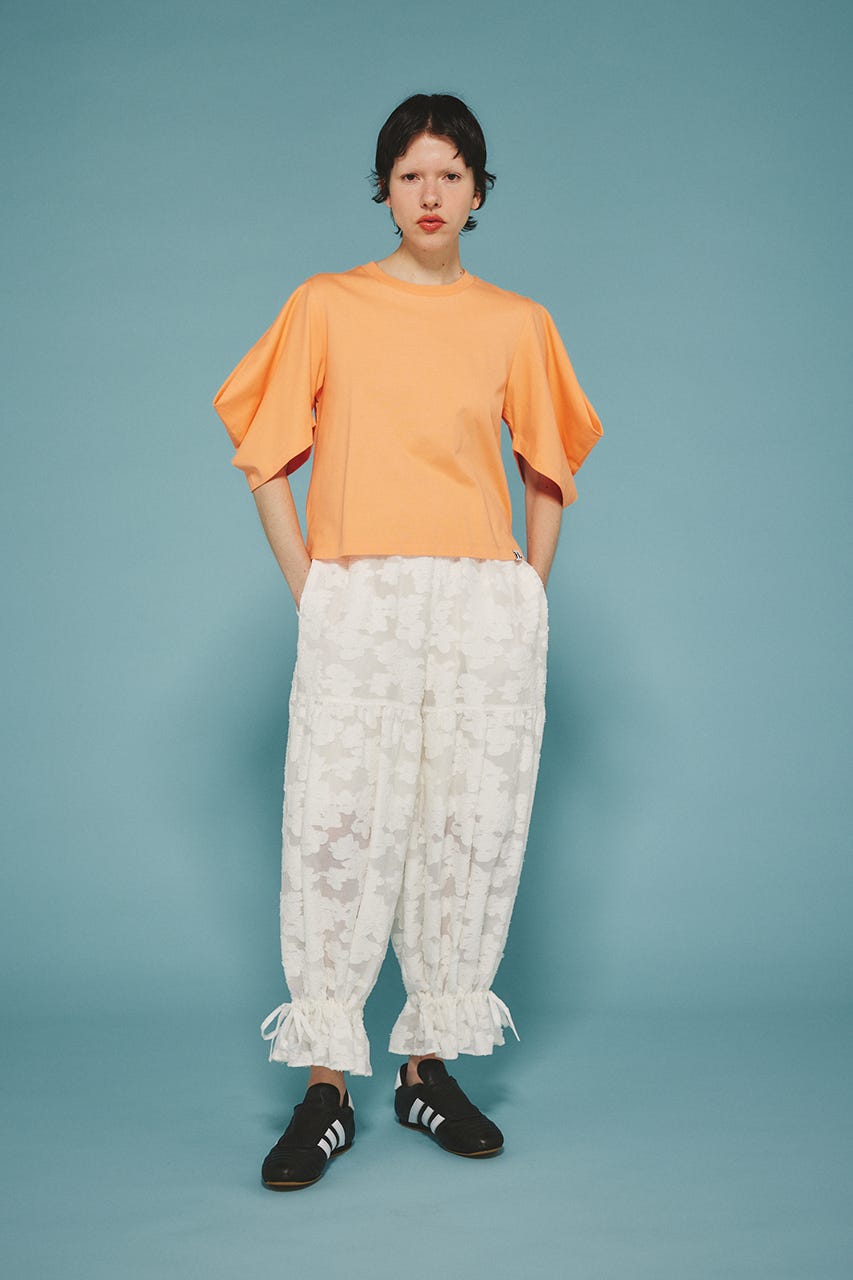 Tuck sleeve cut tops ORG FREE