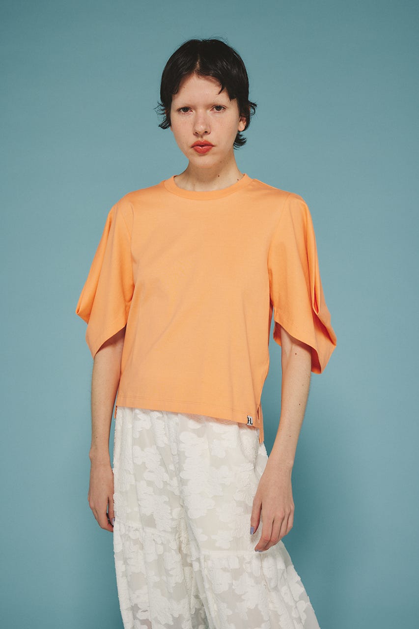 Tuck sleeve cut tops ORG FREE