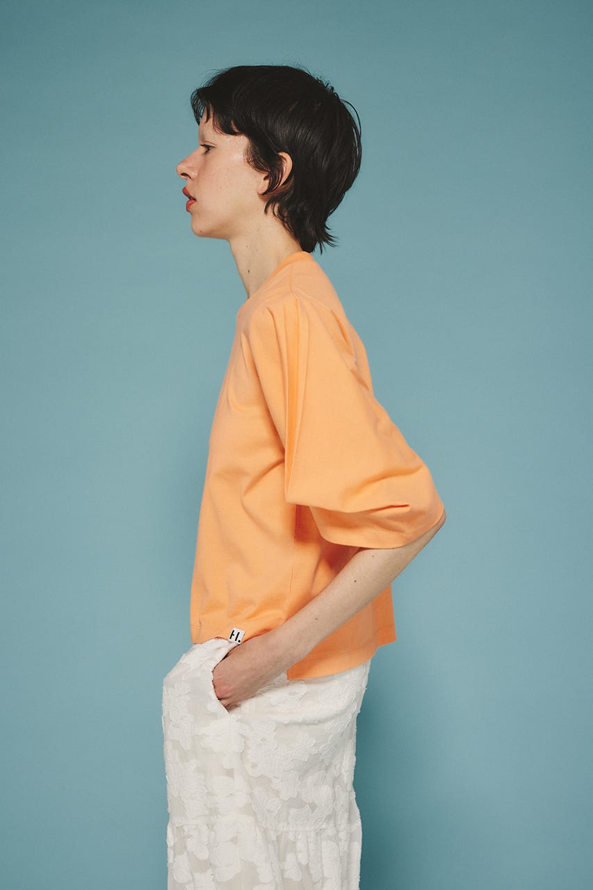 Tuck sleeve cut tops ORG FREE