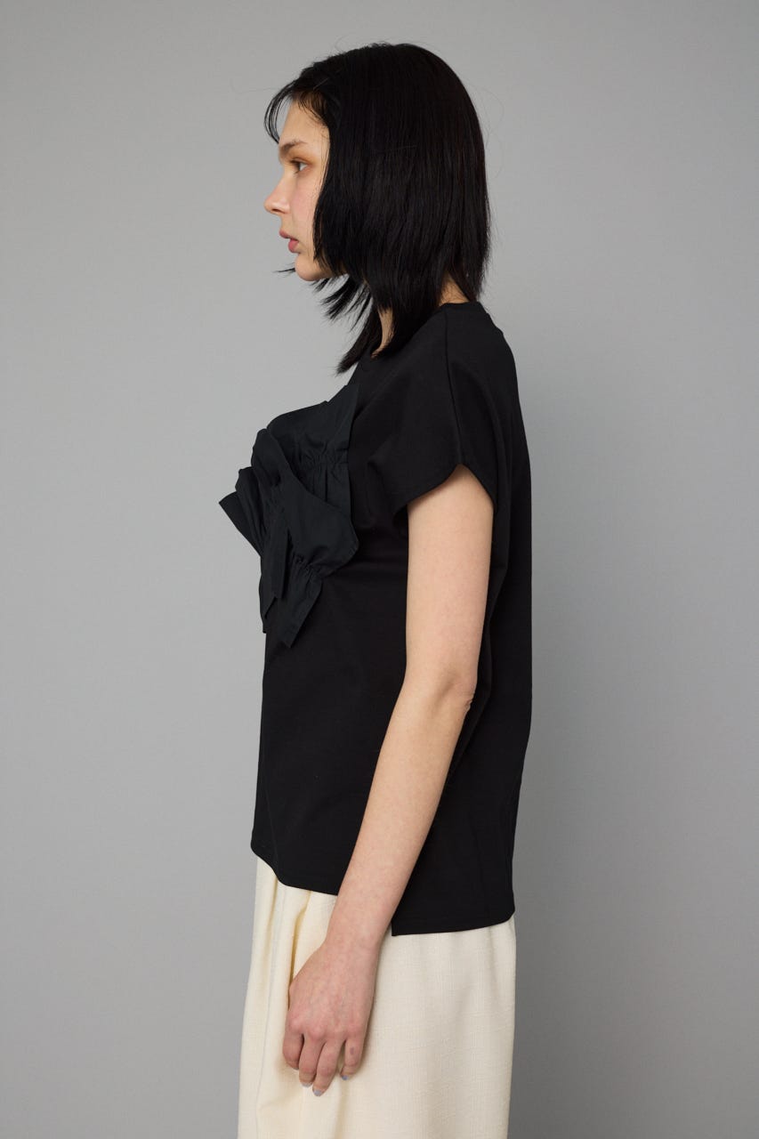 トップス HeRIN.CYE Wave attachment tops HeRIN.CYE｜Wave attachment tops | Rakuten Fashion(楽天