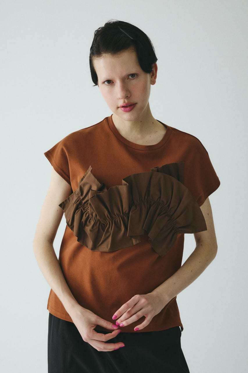 Wave attachment tops BRN FREE