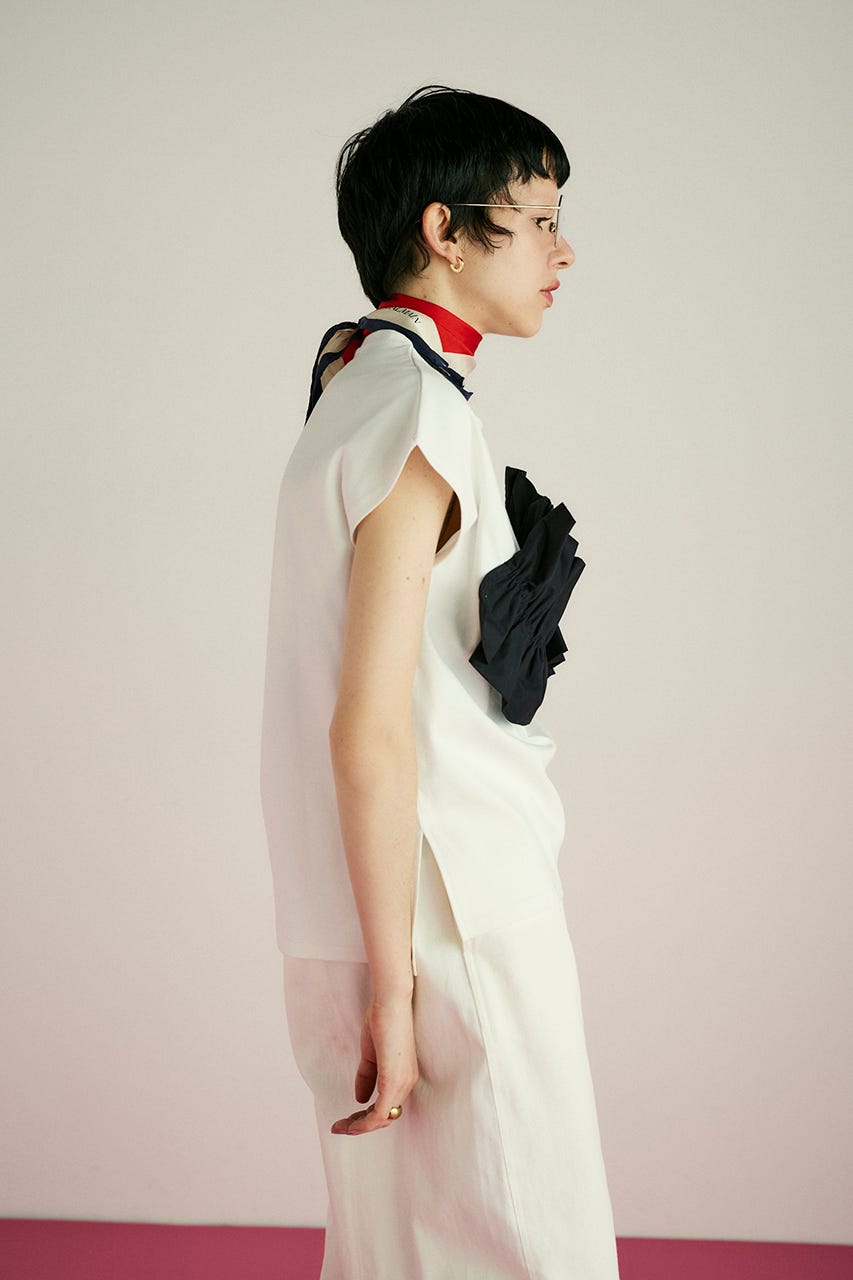 Wave attachment tops WHT FREE