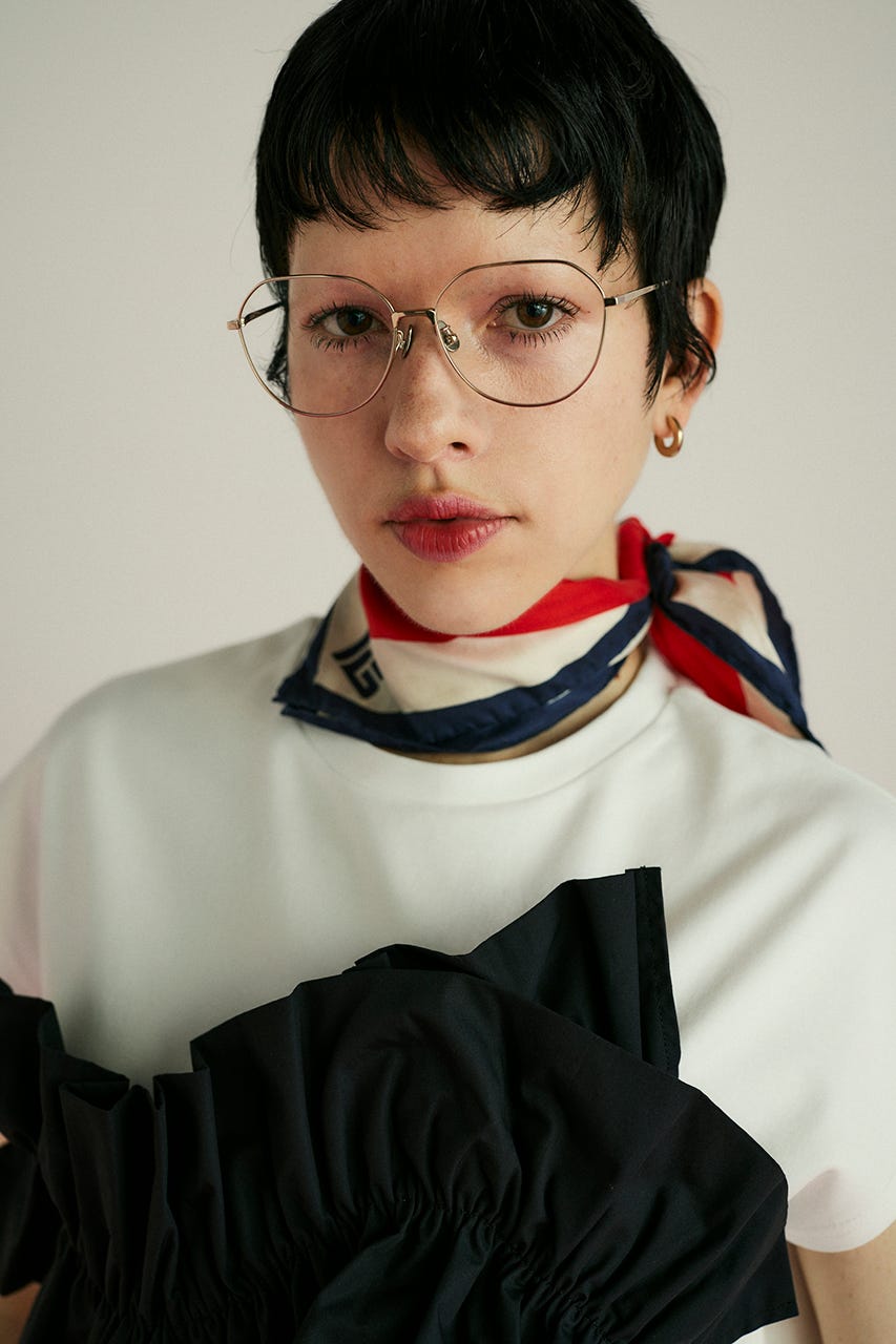 トップス HeRIN.CYE Wave attachment tops HeRIN.CYE｜Wave attachment tops | Rakuten Fashion(楽天