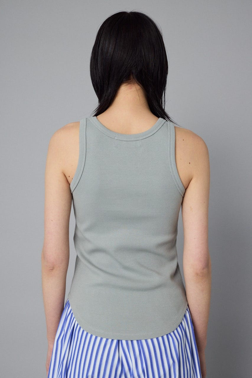 H tank top GRY FREE