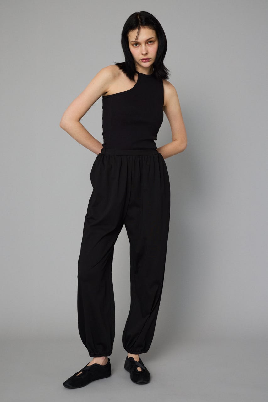 Balloon cut relax pants BLK 38
