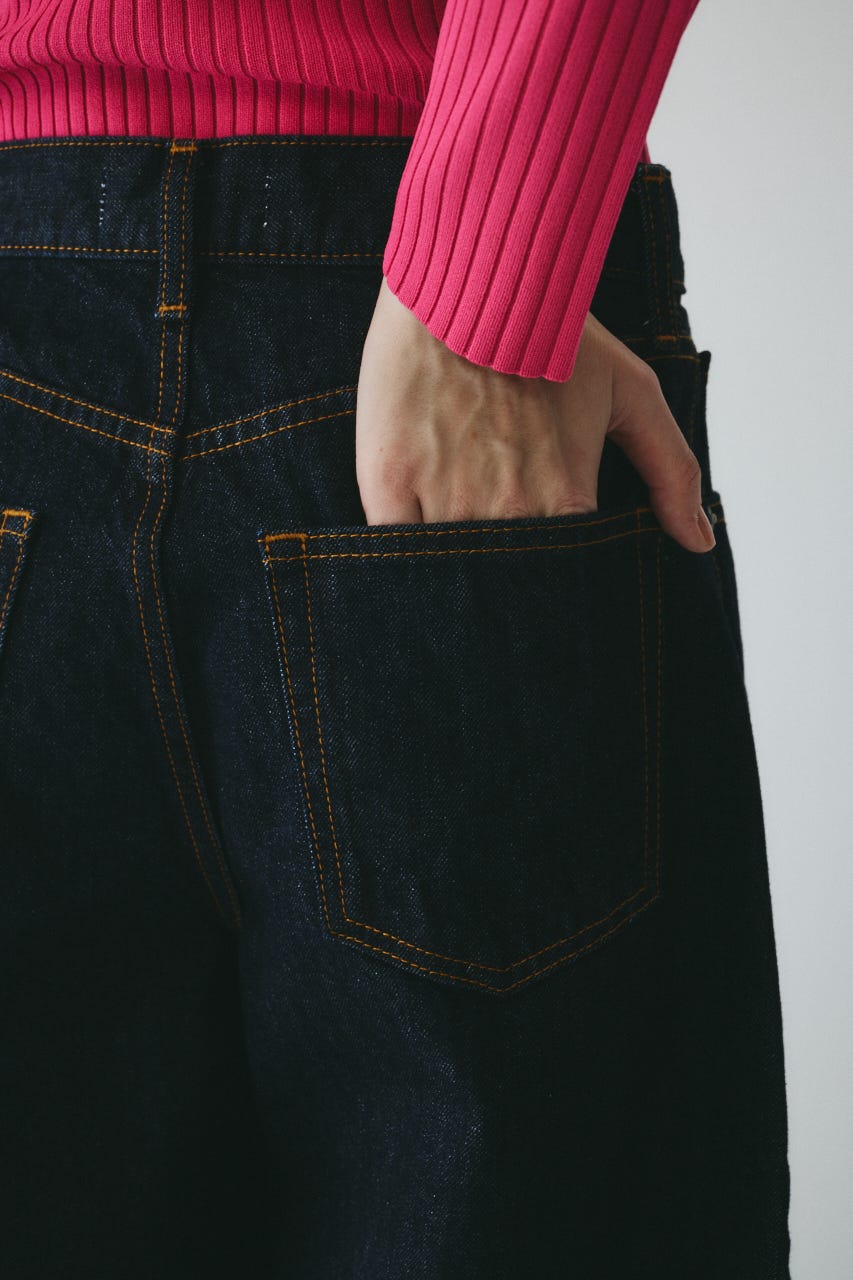 ［予約］Cocoon denim pants IDG 34