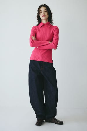 ［予約］Cocoon denim pants