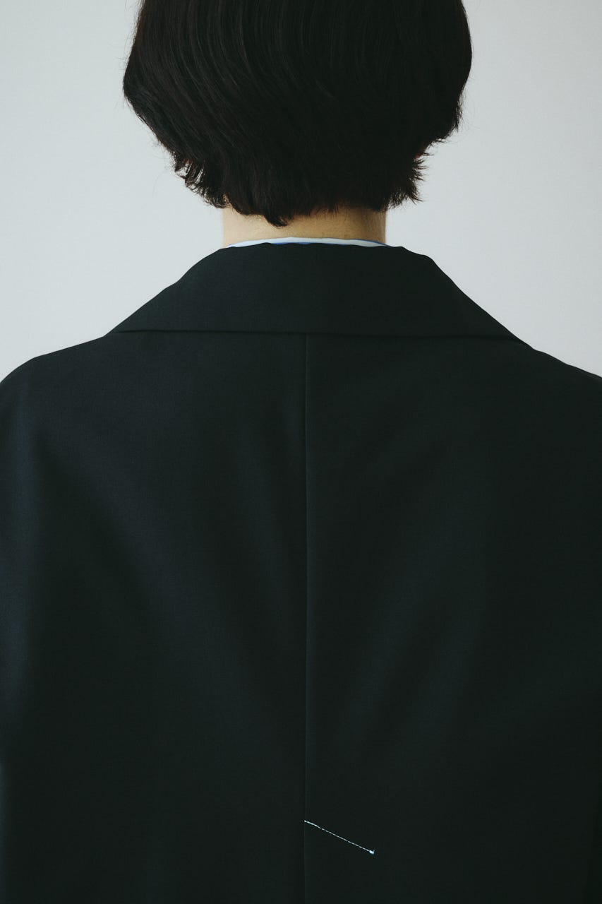 ［予約］Sheer loose jacket BLK FREE