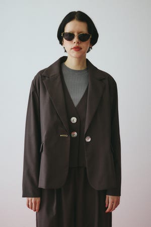 ［予約］Sheer loose jacket