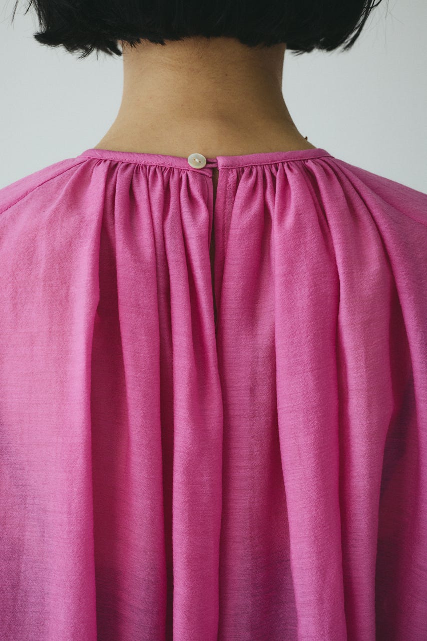 ［予約］Volume sleeve blouse PNK FREE