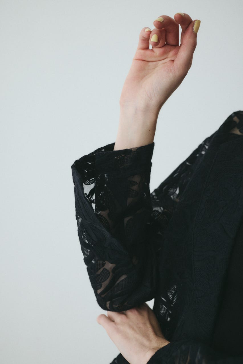 Lace jacket BLK FREE