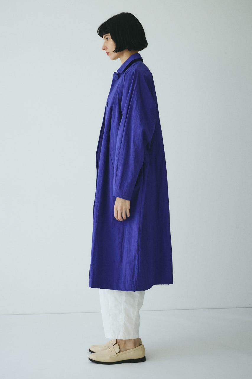 ［予約］Soutien collar coat BLU FREE