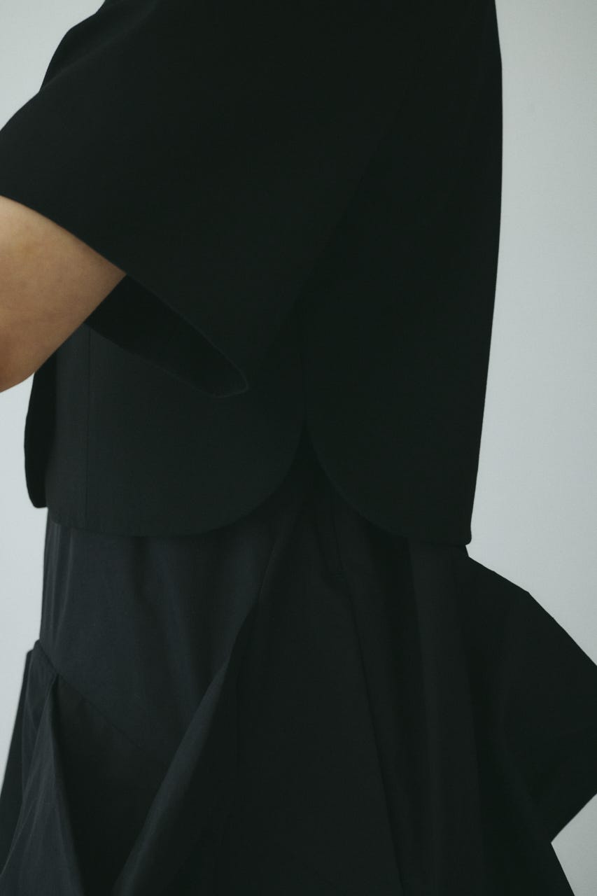 CLO Round hem half sleeve JK BLK 36