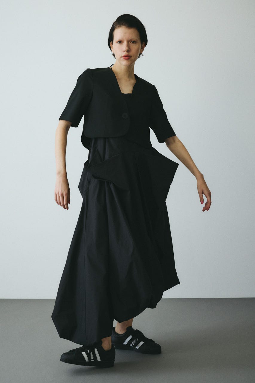 CLO Round hem half sleeve JK BLK 36