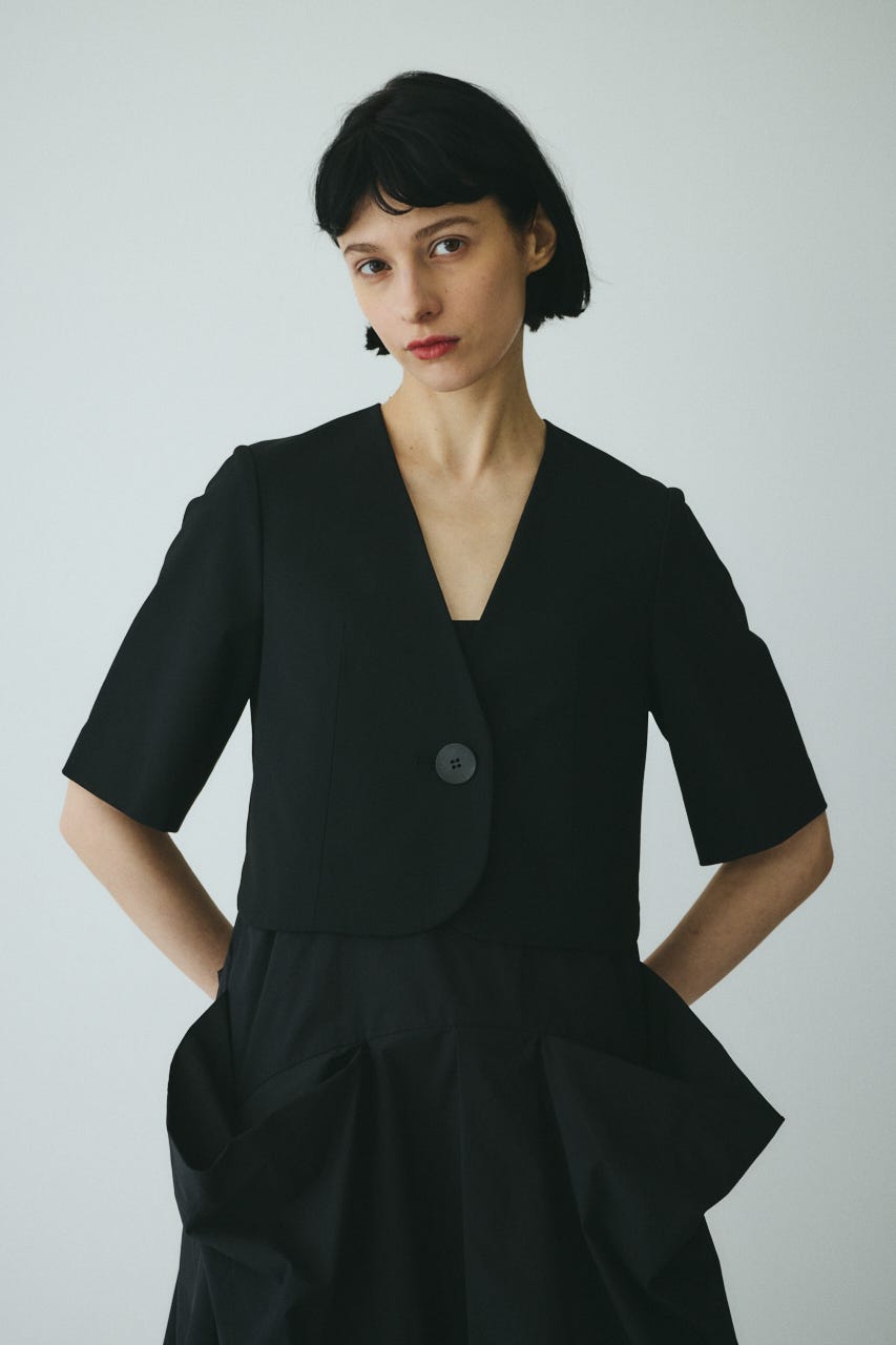 CLO Round hem half sleeve JK BLK 36