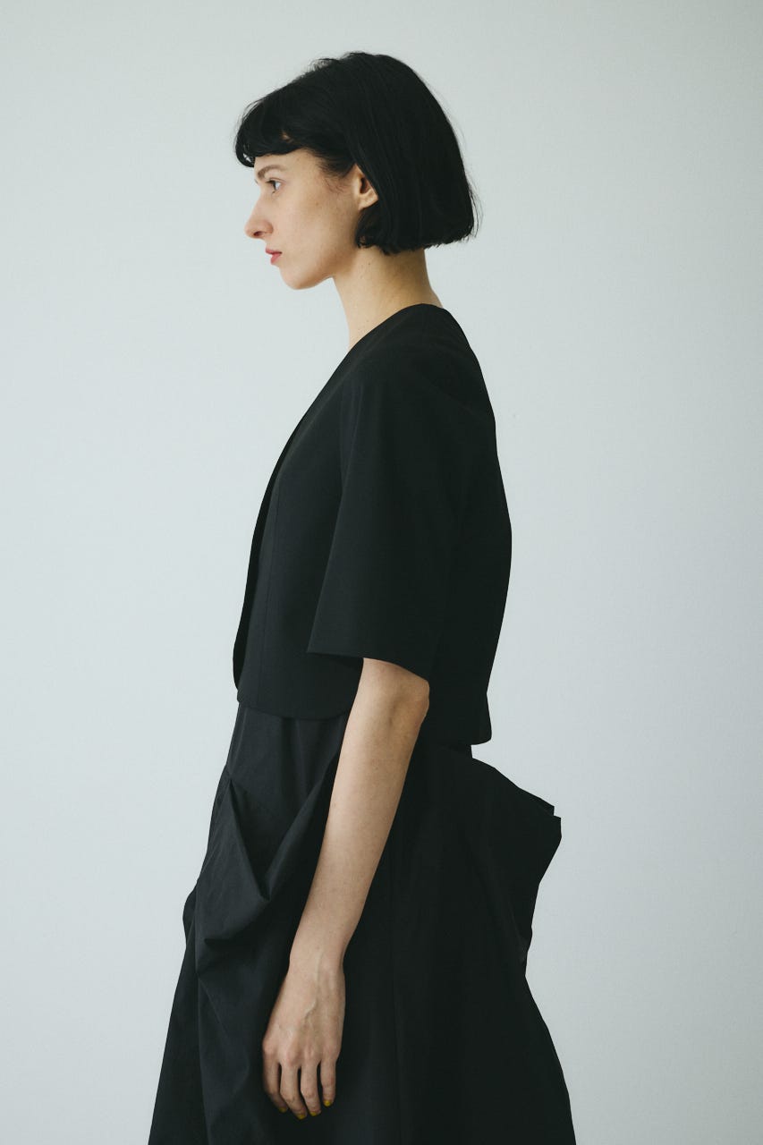 CLO Round hem half sleeve JK BLK 36