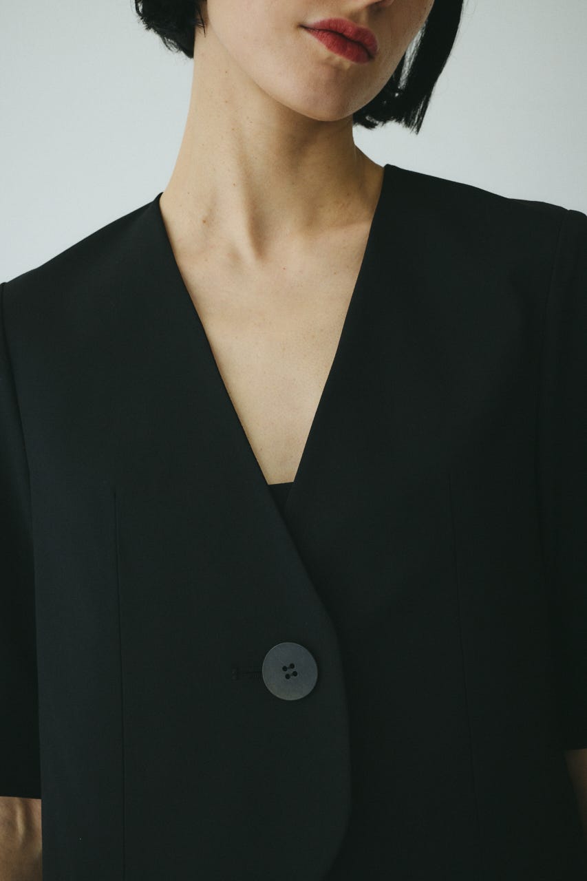 CLO Round hem half sleeve JK BLK 36