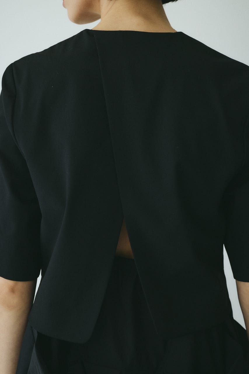 CLO Round hem half sleeve JK BLK 36