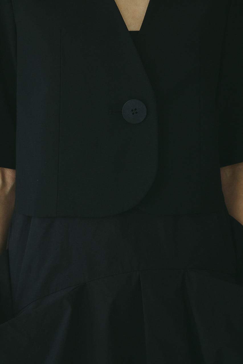 CLO Round hem half sleeve JK BLK 36