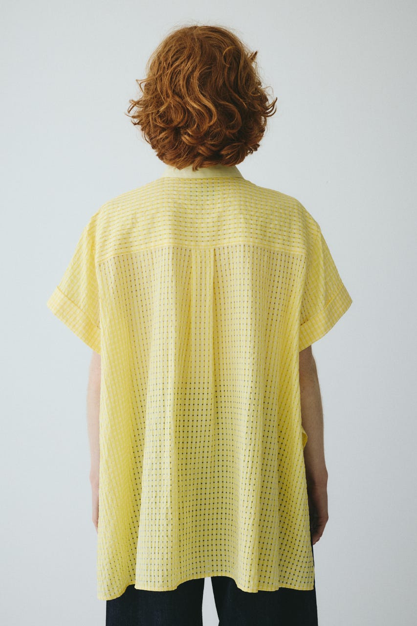 ［予約］Back long shirt YEL FREE