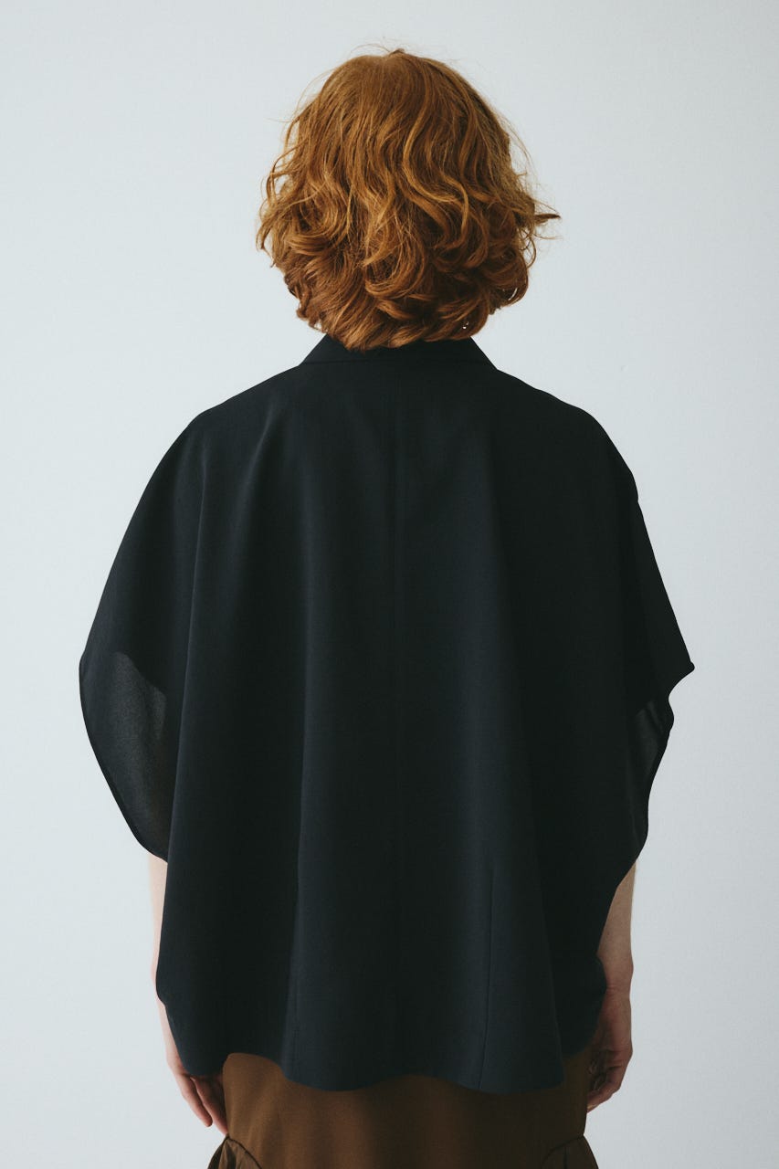 Relax half sleeve jacket BLK FREE