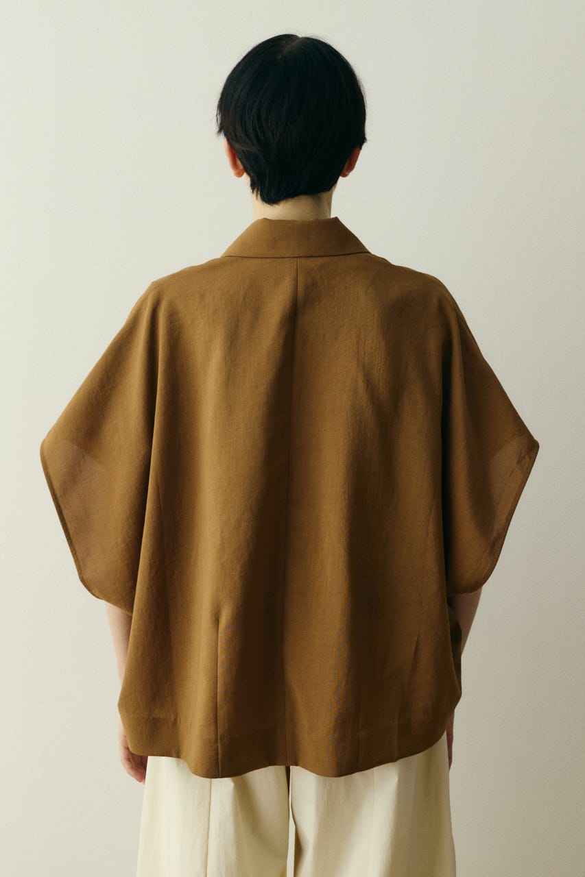 Relax half sleeve jacket BRN FREE