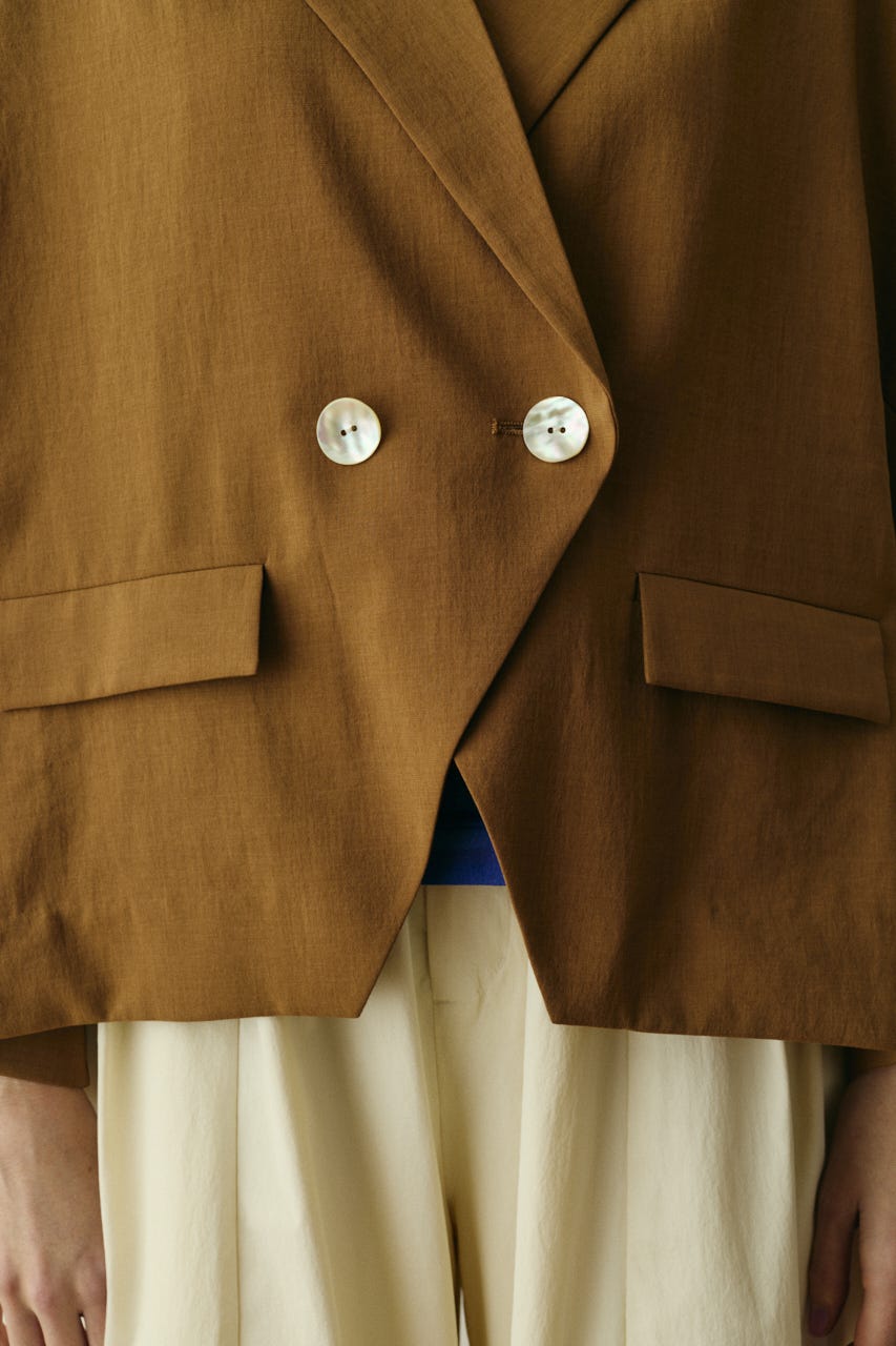 Relax half sleeve jacket BRN FREE