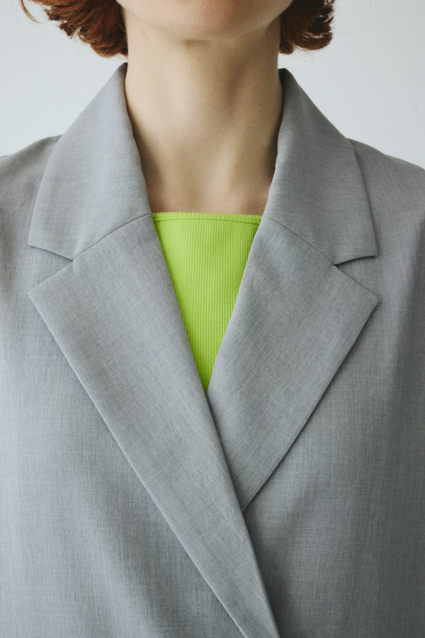 Relax half sleeve jacket GRY FREE