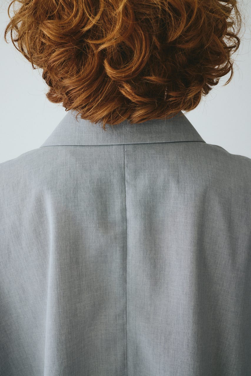 Relax half sleeve jacket GRY FREE